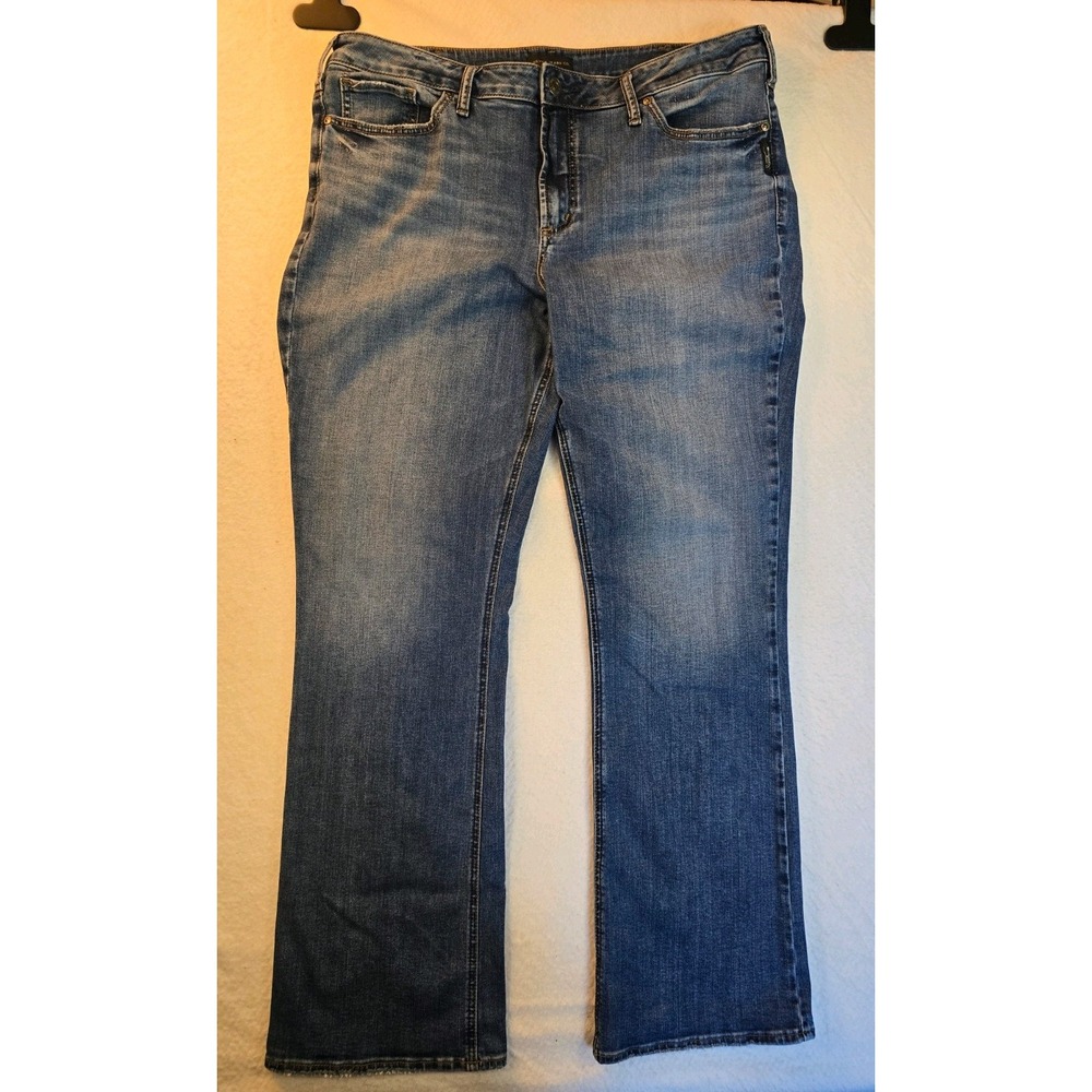 Silver Jeans Company Avery Slim Bootcut Jeans Size 18 x 33